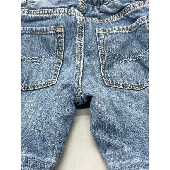 vintage baby gap layered jeans light blue wash pocket elastic size 12-18 READ - Picture 6 of 7